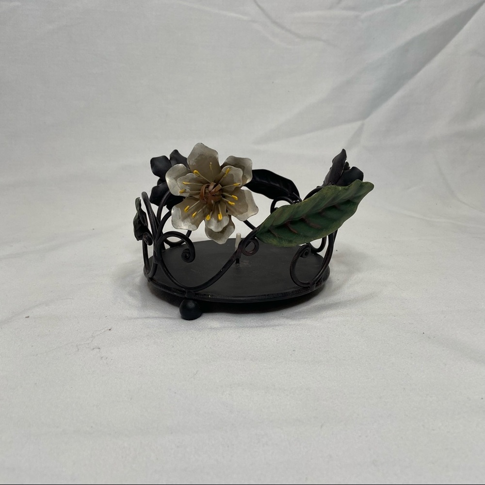 Plum Blossom Wax Candle Holder Home Decor Floral